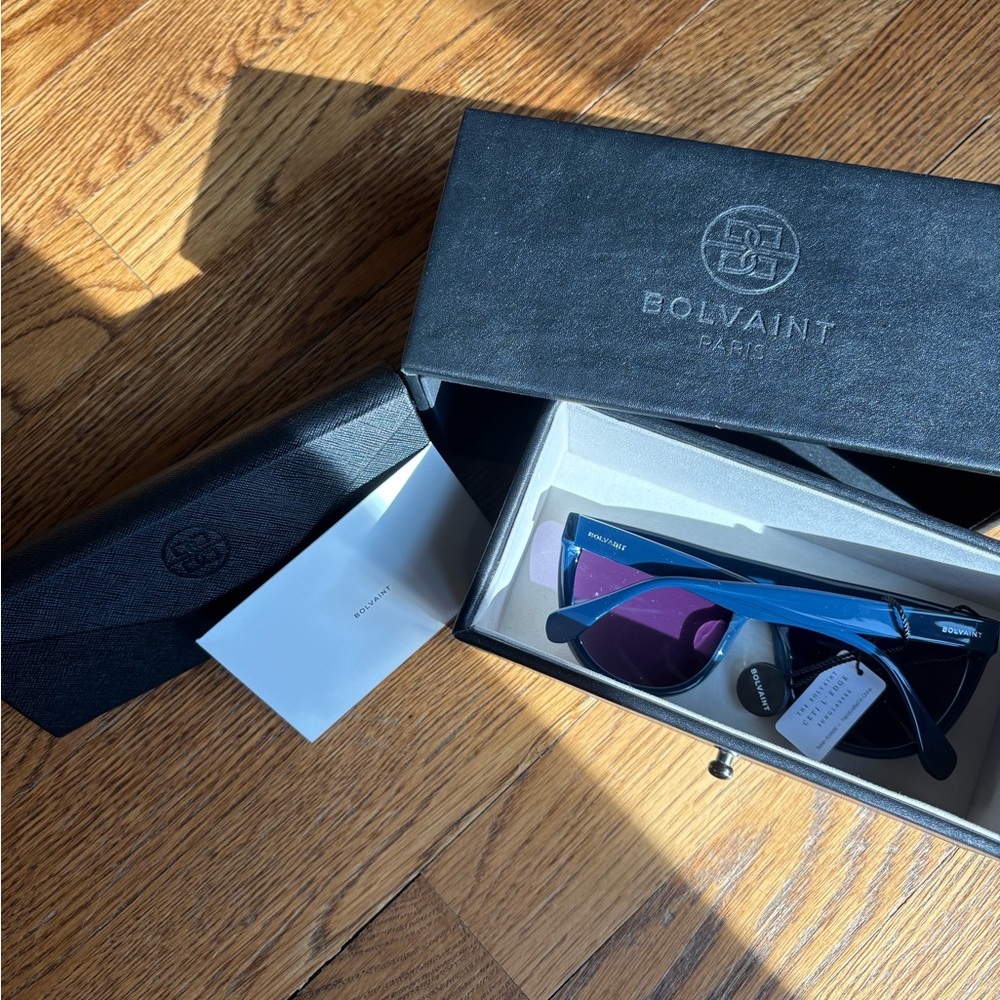 Brand New Women's Bolivant Paris Blue Sunglasses - Picture 6 of 7